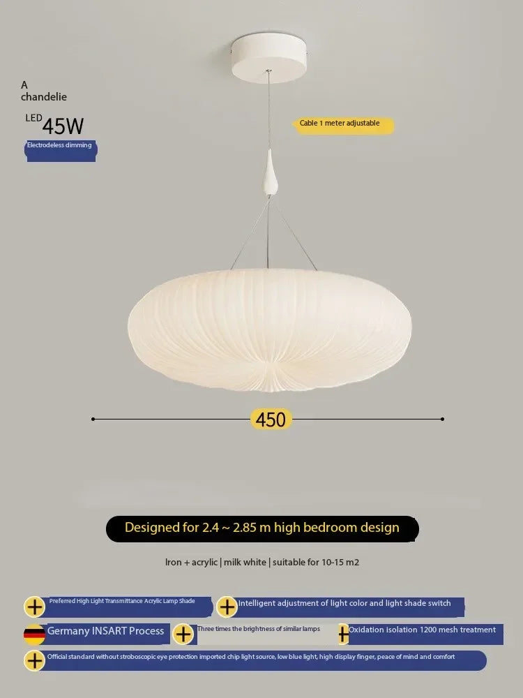 Nordic Cream Style Master Bedroom Dining Room Study Pumpkin Children's Creative Modern Simple Ceiling Light Interior Home Decor