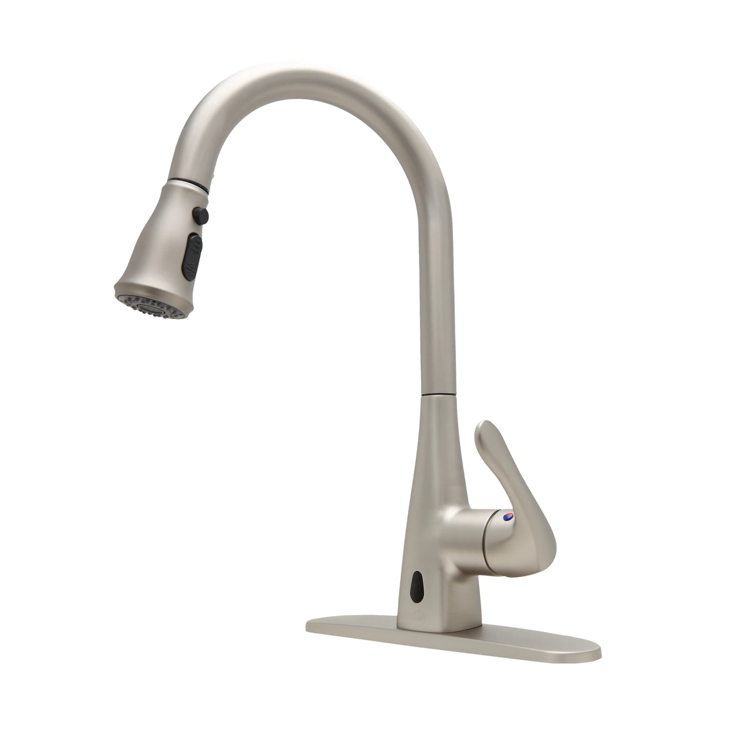 COZZIVITA AB011AG Pull-down Sensor and Infrared Sensor Touchless Kitchen Faucet with Hands Free Option