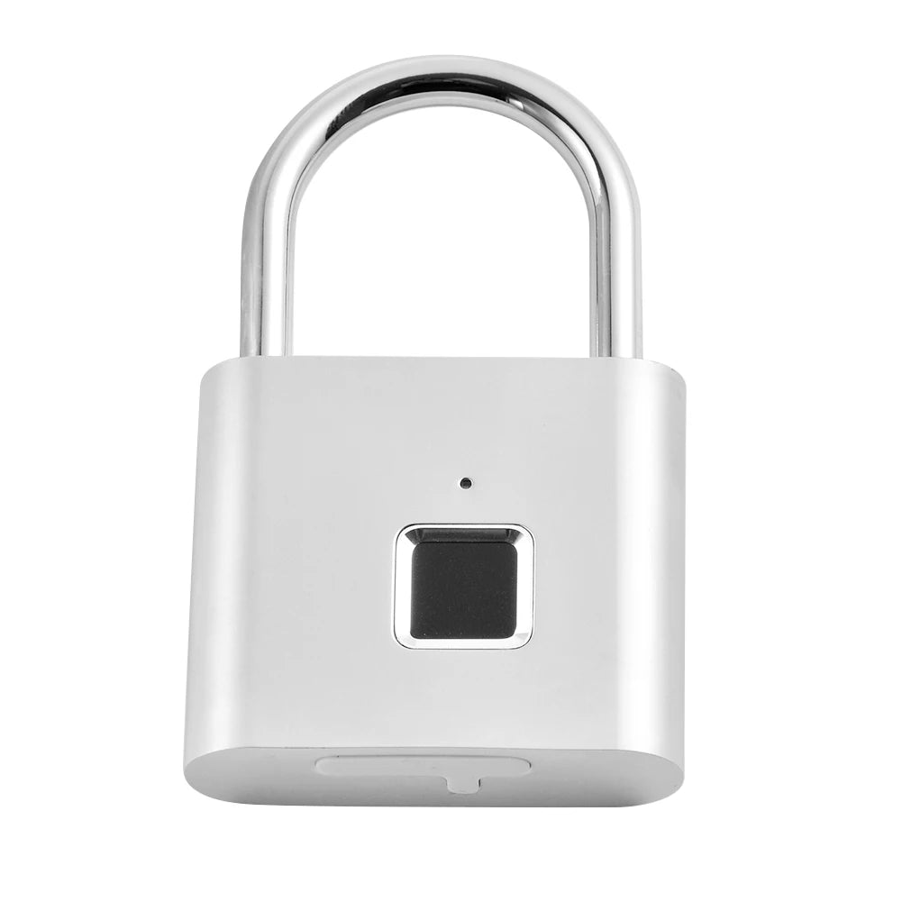 O10 Waterproof Smart Biometric Fingerprint Keyless Door Lock Security Padlock