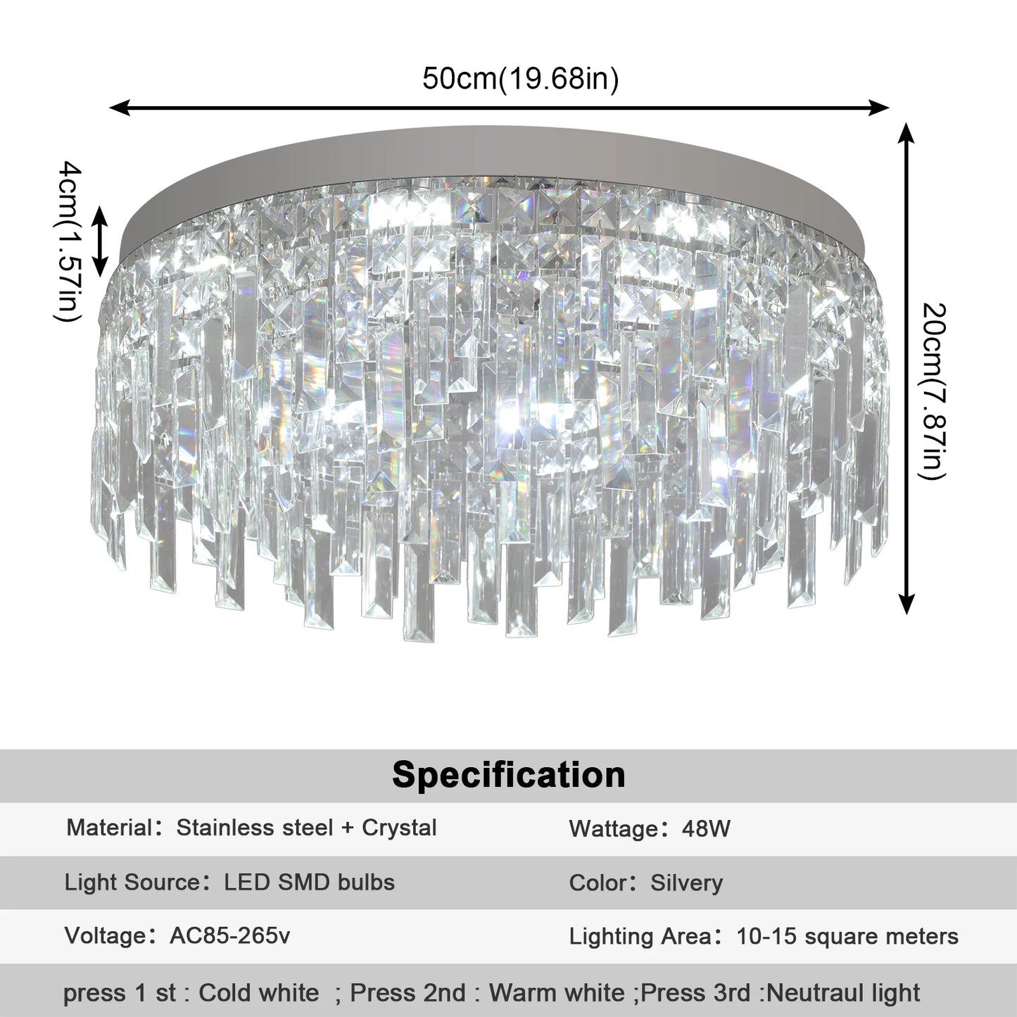 2025 New Crystal Ceiling Light Modern Luxury Chandelier Led Fixture Plafon Lamp Living Dining Room Home Appliance Decor Lustre