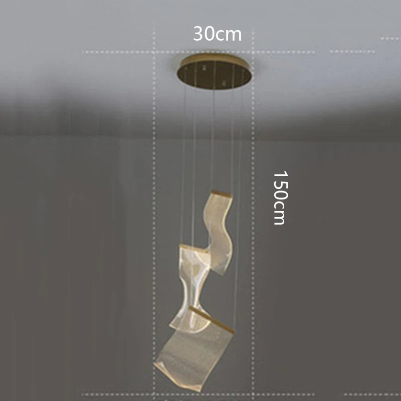 Nordic home decor dining room Pendant lamp lights indoor lighting stair lamp hanging light chandelier lamps for living room