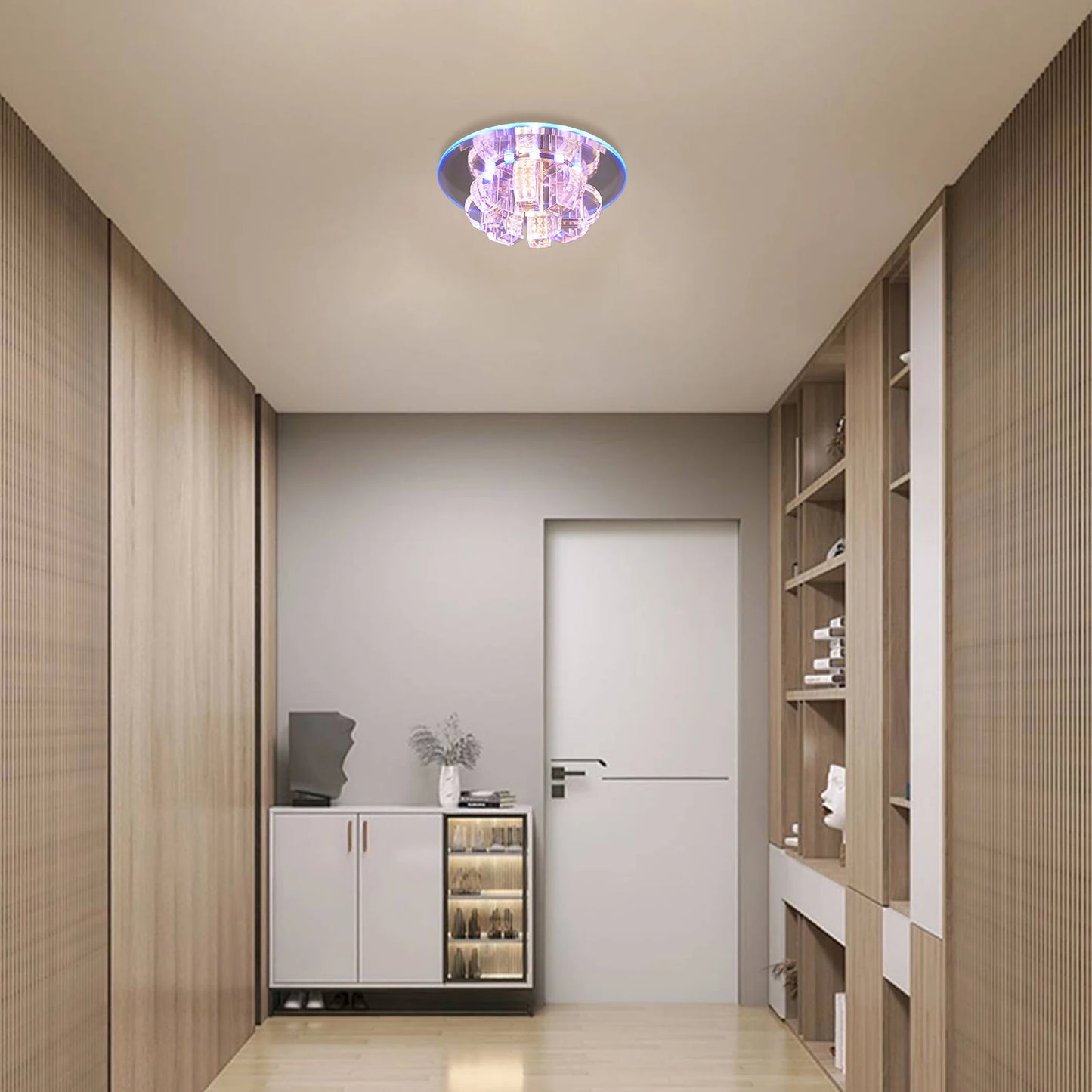 LED Crystal Ceiling Lamp Living Room Bedroom Chandelier Light Indoor Lighting Home Decorative Lamp
