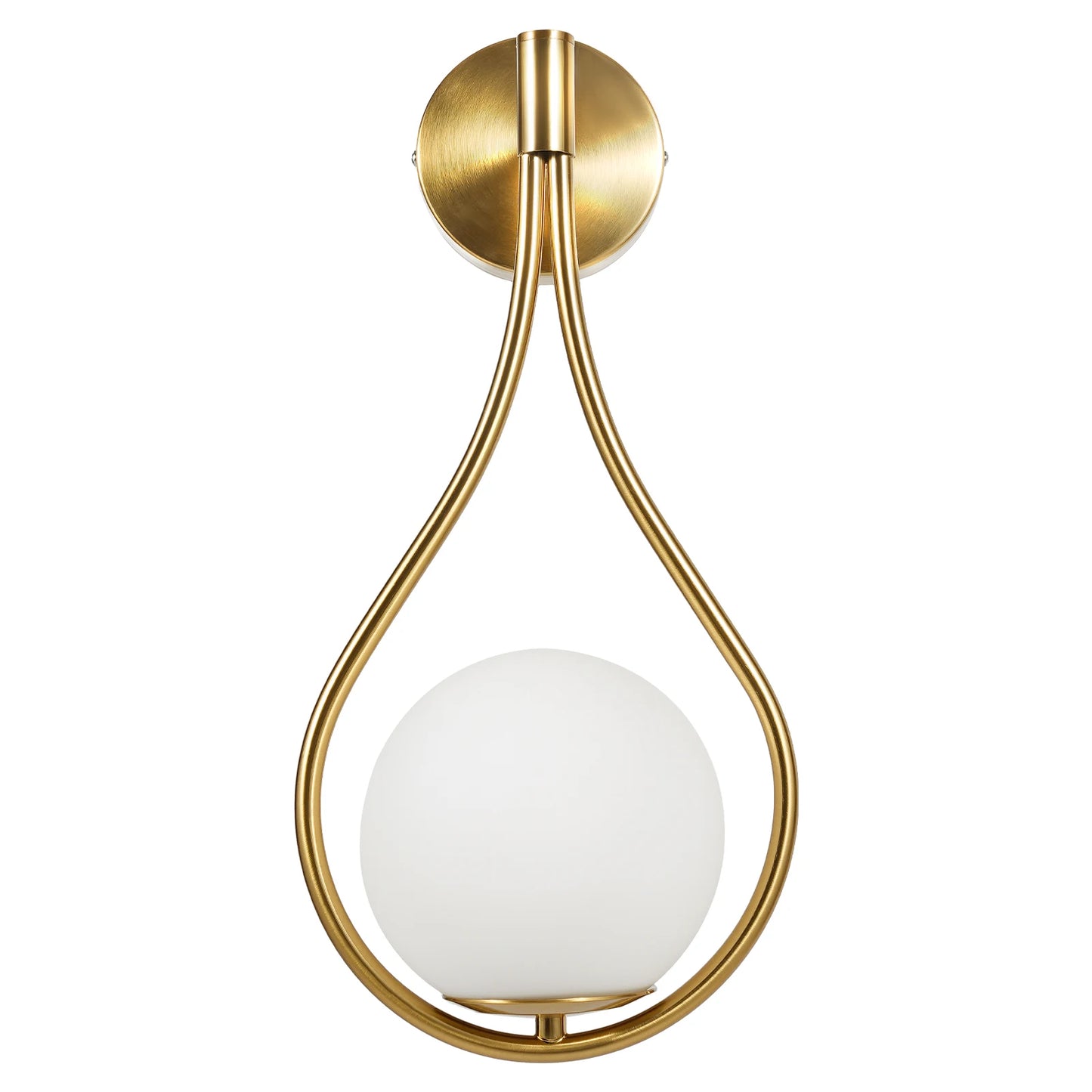 Modern Glass Ball Wall Lamp Wall Sconce Light Fixtures Fit Bathroom Bedroom Gold Outstanding Lighting Effect Meet Your Needs