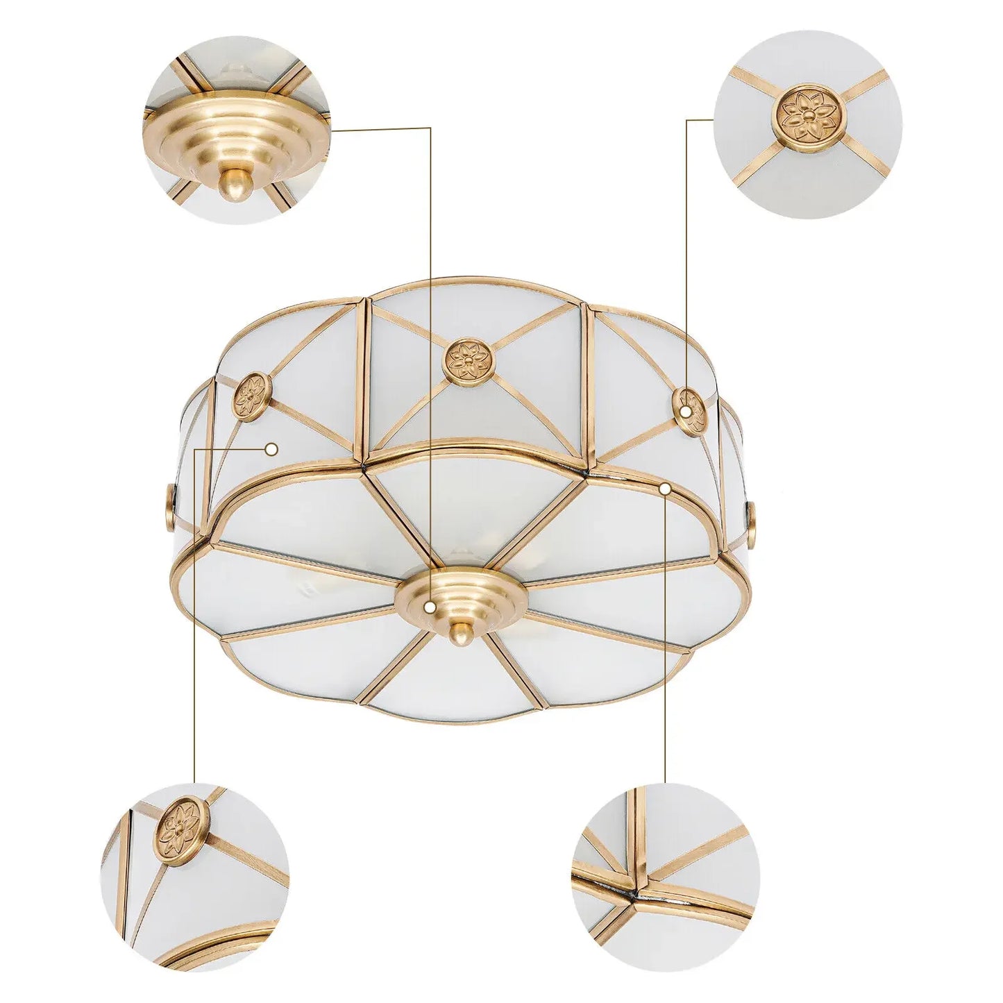 Modern Floral LED Ceiling Pendant Light - Crystal Chandelier Fixture for Dining Room Decor