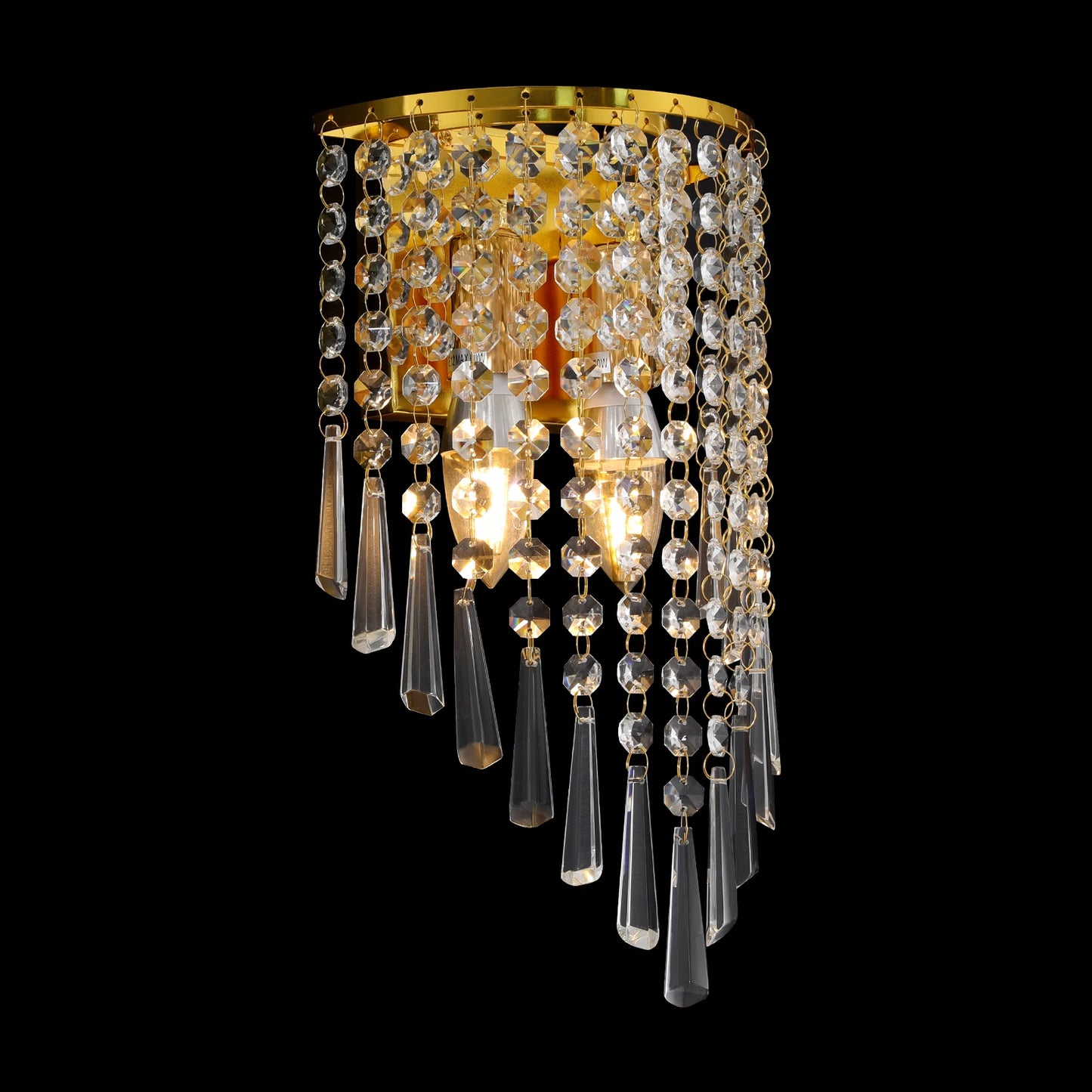 K9 Crystal Wall Sconce Modern Ceiling Light Crystal Chandelier Pendant Light Fixture Lighting for Bedroom Hallway Home Decor 40W