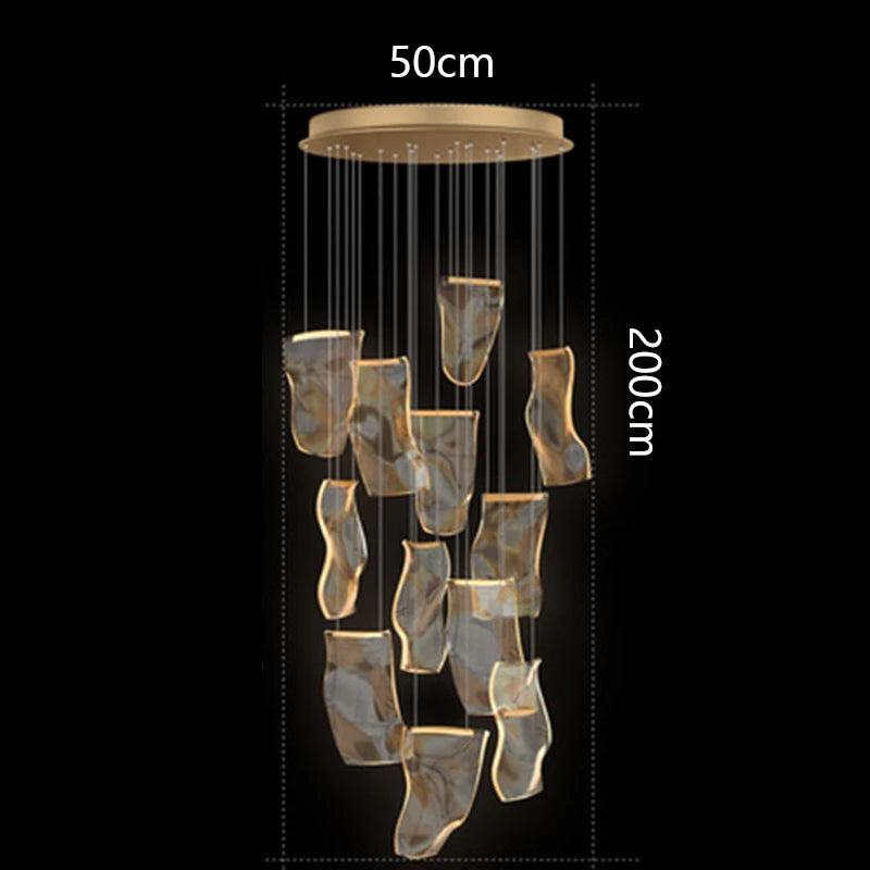 Nordic home decor dining room Pendant lamp lights indoor lighting stair lamp hanging light chandelier lamps for living room