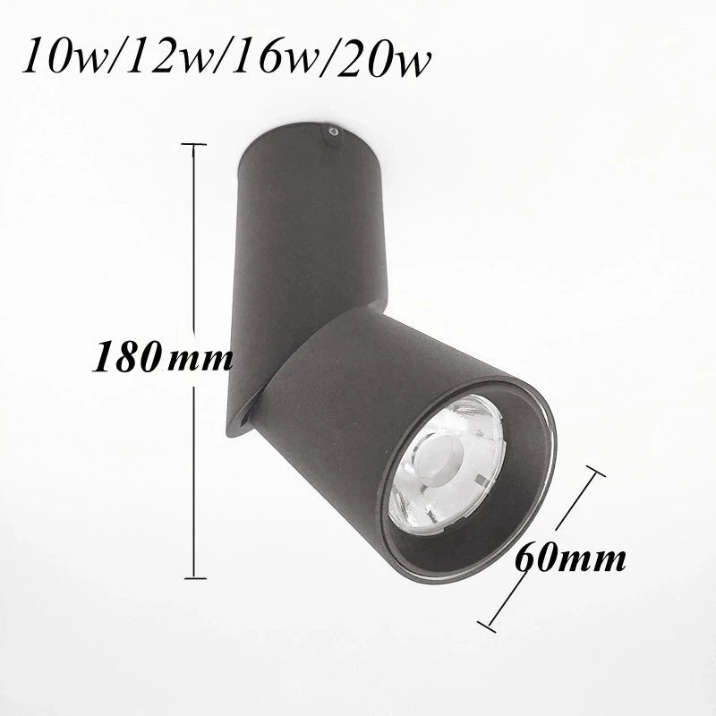 Led Downlights Surface Mounted Rotating Ceiling Spot Lights AC110V 220V Led Lamp Indoor Room Lighting Bedroom Living Room