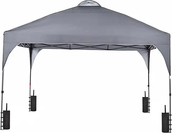 12x12 Pop Up Canopy Tent, Outdoor Canopy Tent, Commercial Instant Gazebos, Portable Shelter Canopies, for Patio/Outdoor/Wedding