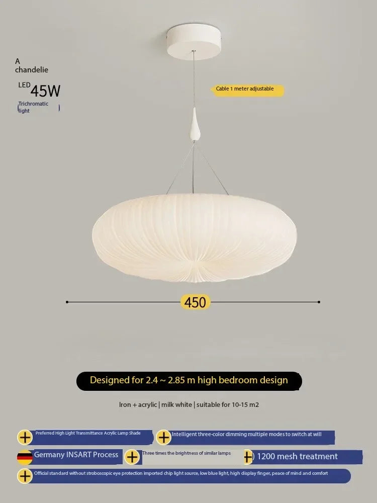 Nordic Cream Style Master Bedroom Dining Room Study Pumpkin Children's Creative Modern Simple Ceiling Light Interior Home Decor