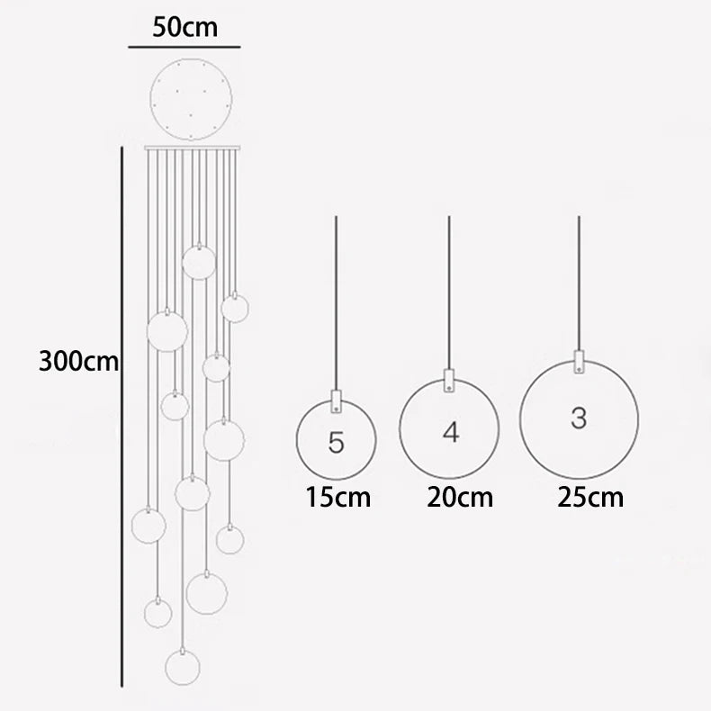 Modern home decoration crystal chandelier, stair Pendant lamp, living room Pendant lights, interior lighting