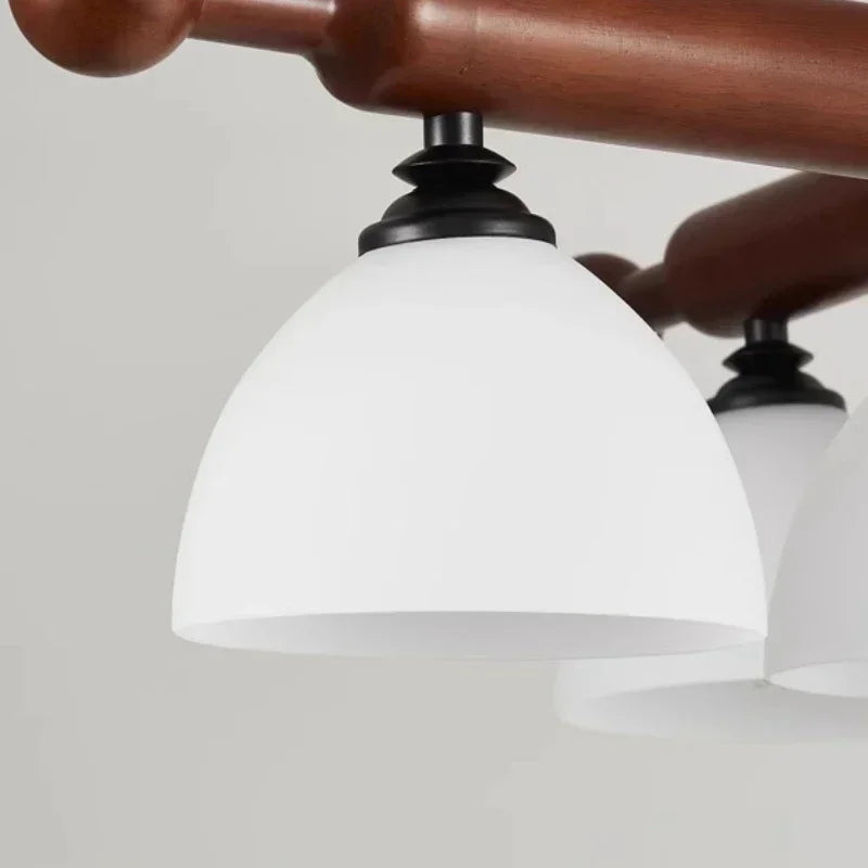 Retro Style Ceiling Light Wood Design Pendant Lights Home Decor Living Room Dining Table Bedroom Study Led Hanging Chandeleir