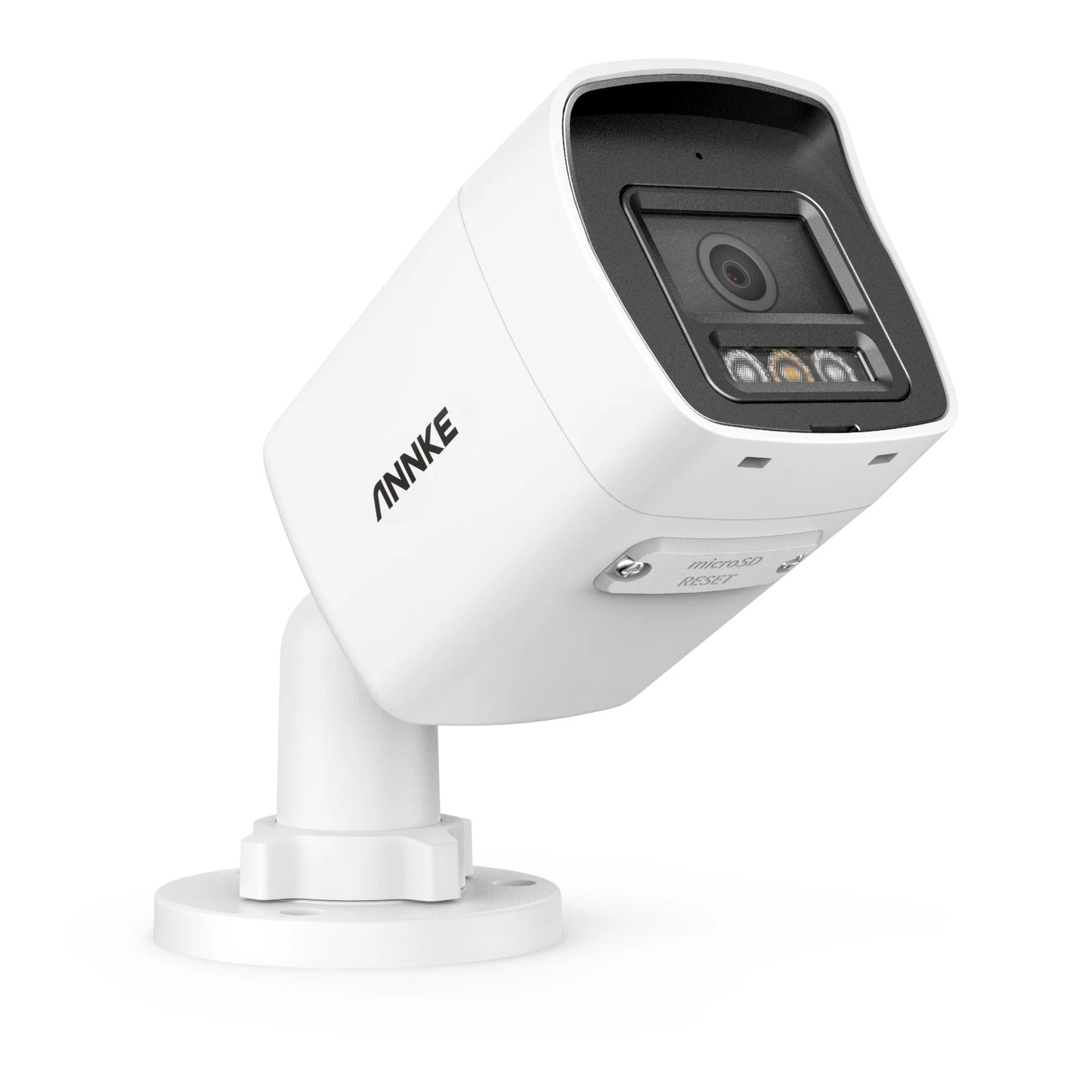 ANNKE C1200 Smart Dual Light 12MP Ultra HD PoE IP Camera Built-in Mic Surveillance Security Cameras Color IR Night Vision IP67