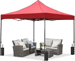 12x12 Pop Up Canopy Tent, Outdoor Canopy Tent, Commercial Instant Gazebos, Portable Shelter Canopies, for Patio/Outdoor/Wedding