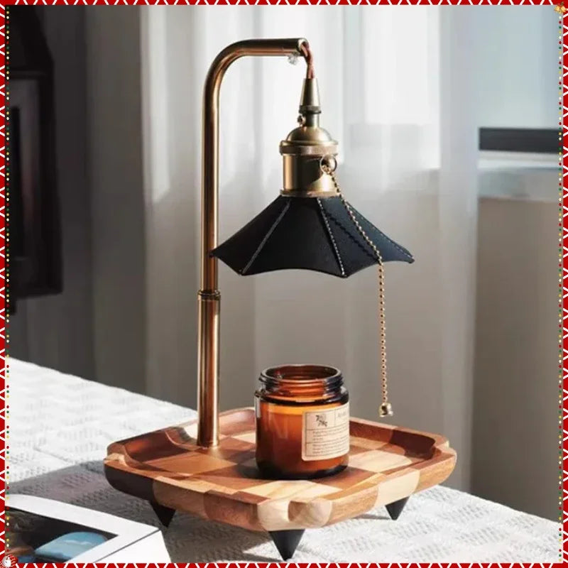 Aromatherapy Melting Wax Lamp Ins Fragrance Expanding Gift Table Lamp Smokeless Temperature Regulating American Retro Night Lamp