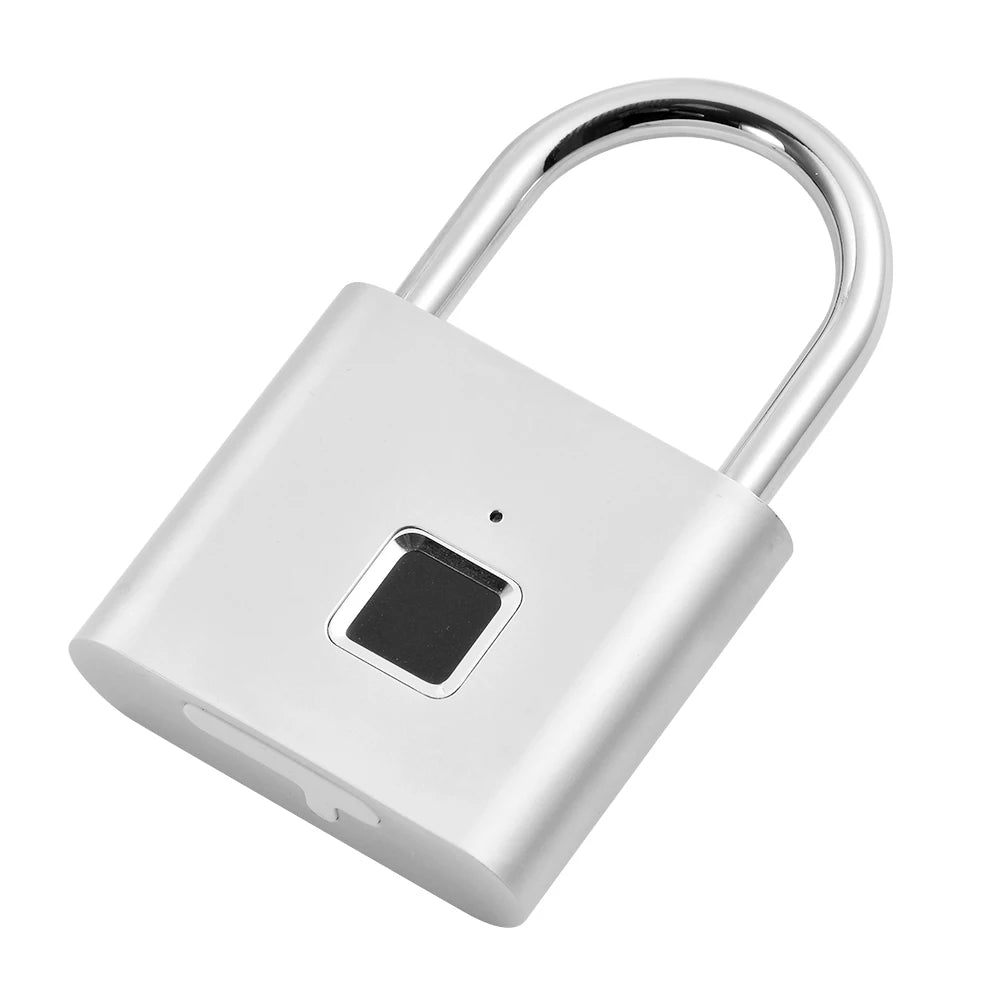 O10 Waterproof Smart Biometric Fingerprint Keyless Door Lock Security Padlock