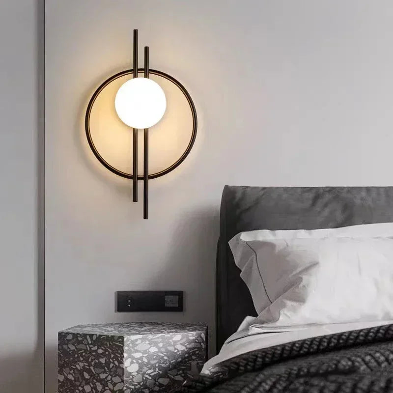 Modern LED Wall Lights Living Room Dining Room Bedroom Bedside TV Background Wall Lights Bedside Decorative Lights