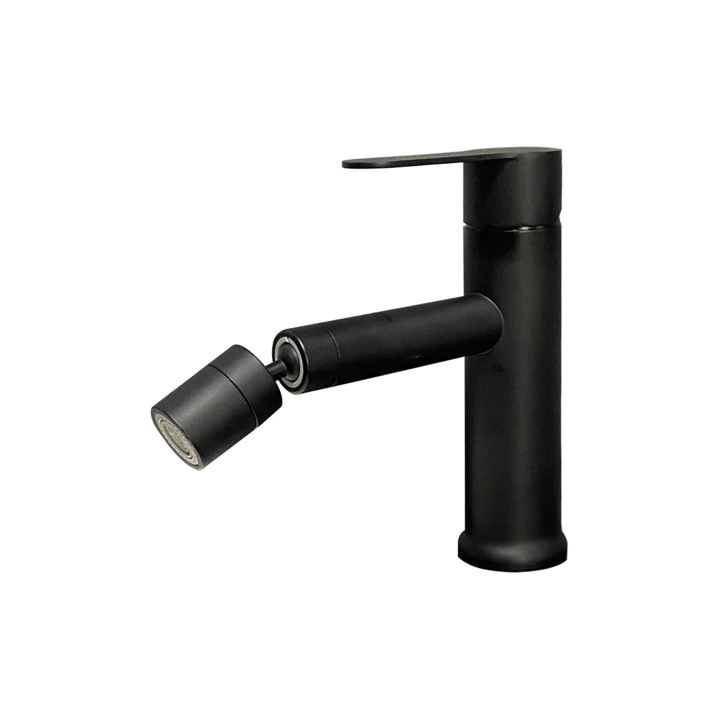 Bathroom Sink Faucet, Single Hole Bathroom Faucet Modern Single Handle Vanity Basin Faucet Stream Deck Kitchen Faucet