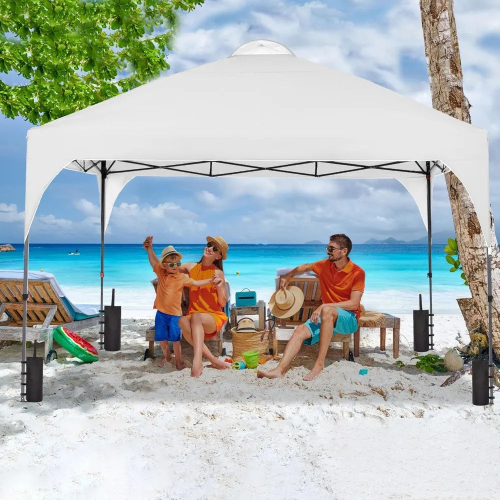 12x12 Pop Up Canopy Tent, Outdoor Canopy Tent, Commercial Instant Gazebos, Portable Shelter Canopies, for Patio/Outdoor/Wedding