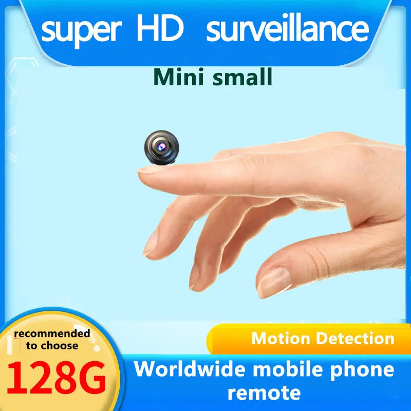 Q Brand Ultra-High Definition Small Camera Wireless Monitor Home Wifi Remote Mobile Phone 360-Degree Panoramic Mini Photography Indoor Home Connected Plug-In-Free Cat Eye Non-Micro Non-Invisible Non-Hidden