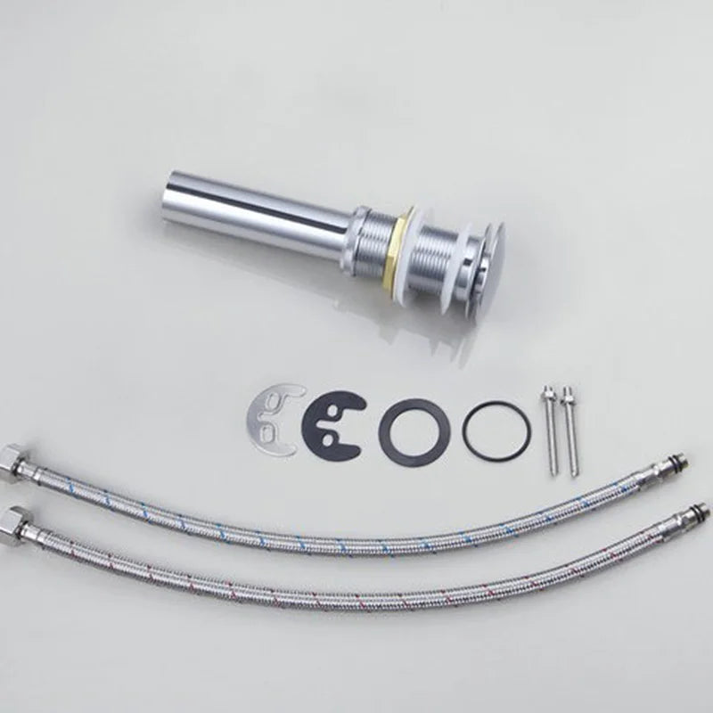 KEMAIDI Green Leaf Shape Bathroom Wash Basin Sink Faucet Combo Temper Glass Vessel Basin Sinks W/ Waterfall Mixer Drain Sets