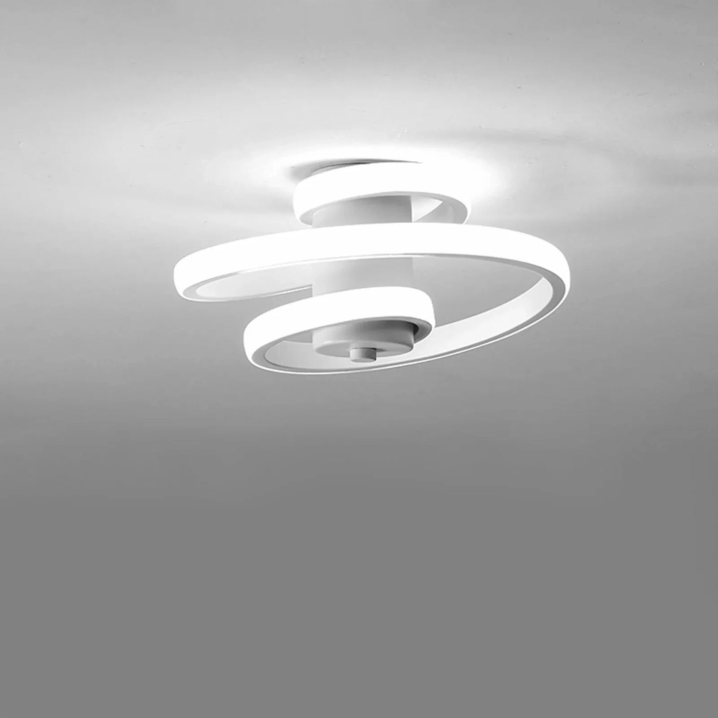 Modern Acrylic LED Ceiling Light Chandelier - Flush Mount for Living Room & Bedroom