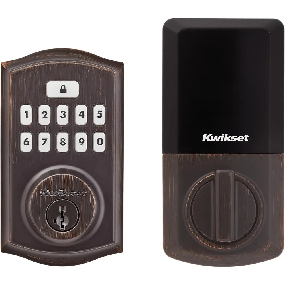 SmartCode 260 Keyless Entry Electronic Keypad Deadbolt Door Lock with Auto-Lock, Custom User Codes, Advanced Security in Veneti
