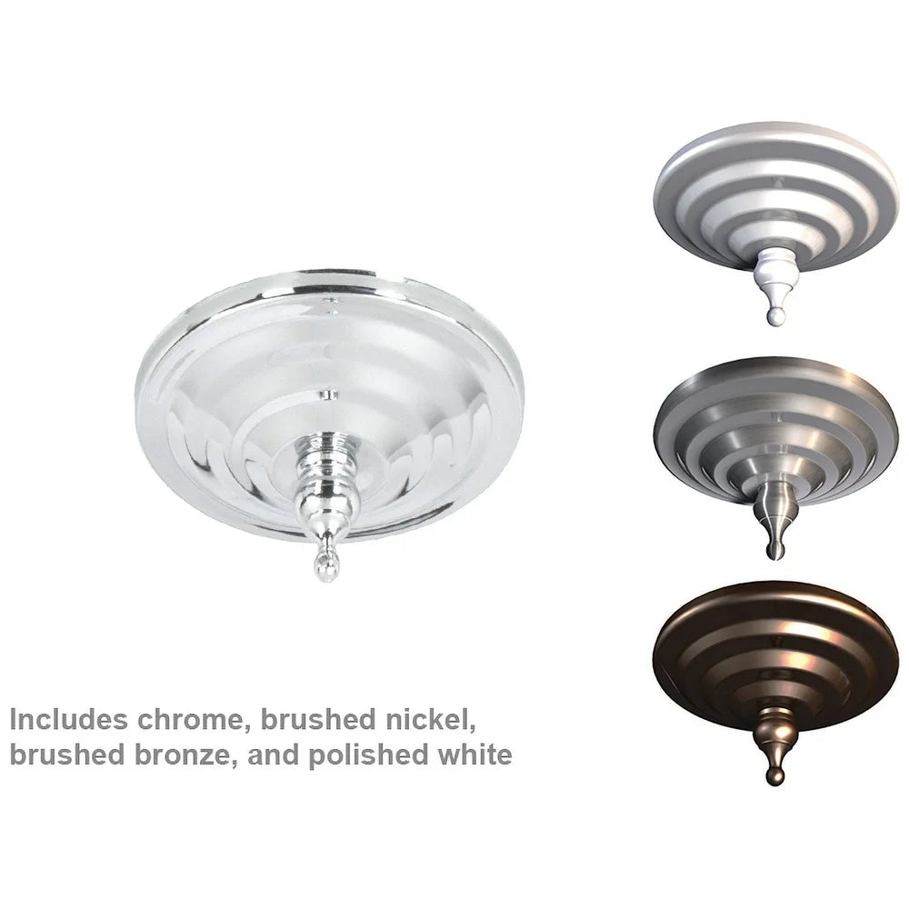Elegant Bathroom Ventilation Fan 100 CFM Quiet Exhaust Fan with Dimmable LED Light Frosted Glass Globe Energy Efficient Design