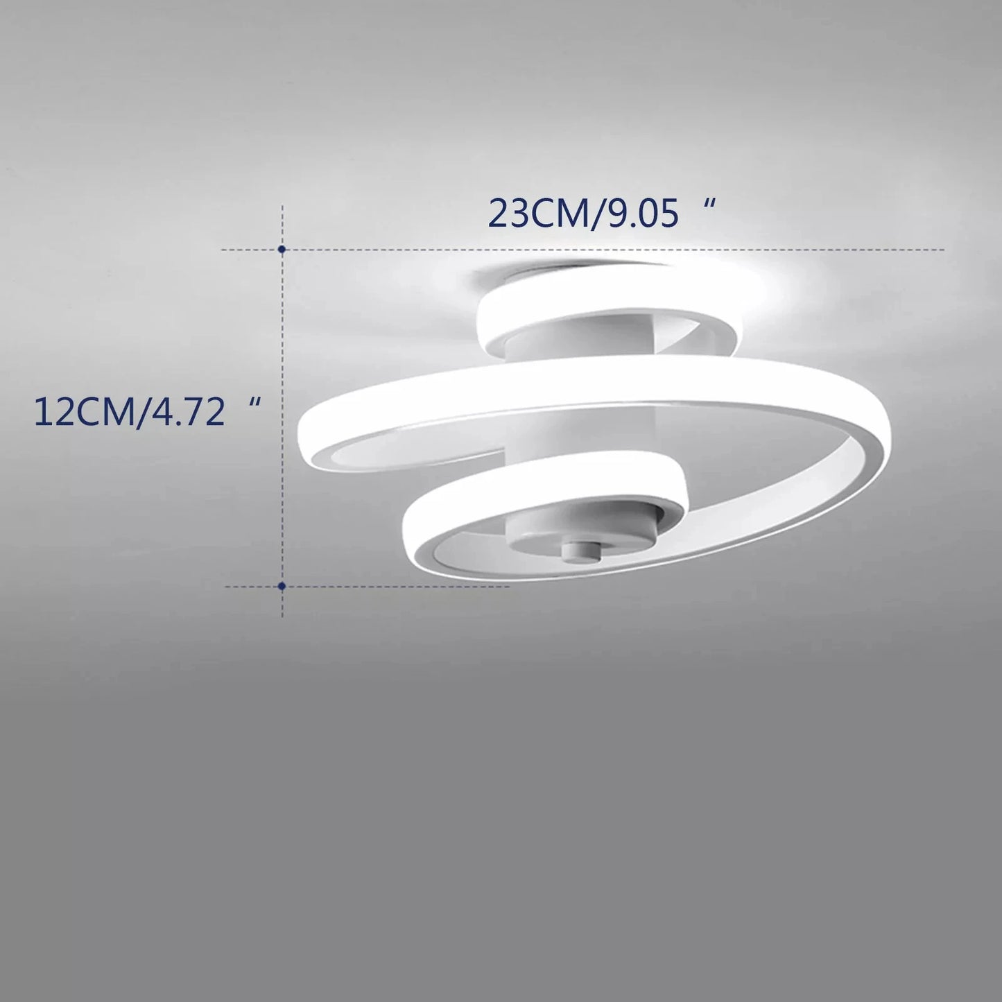 Modern Acrylic LED Ceiling Light Chandelier - Flush Mount for Living Room & Bedroom
