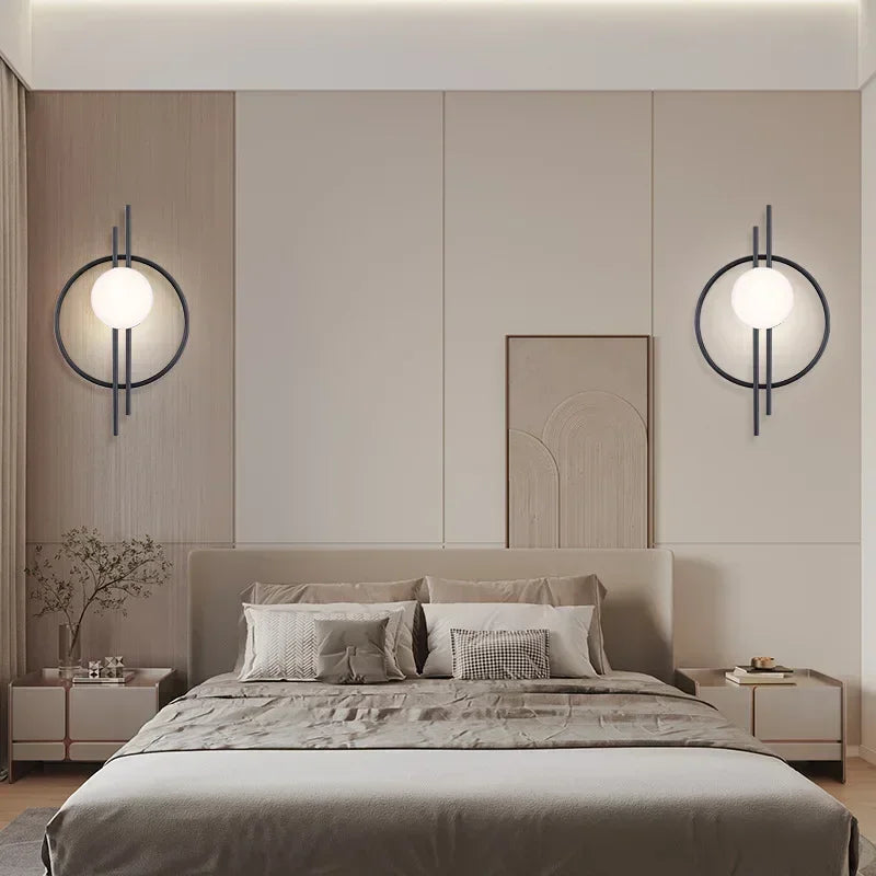 Modern LED Wall Lights Living Room Dining Room Bedroom Bedside TV Background Wall Lights Bedside Decorative Lights