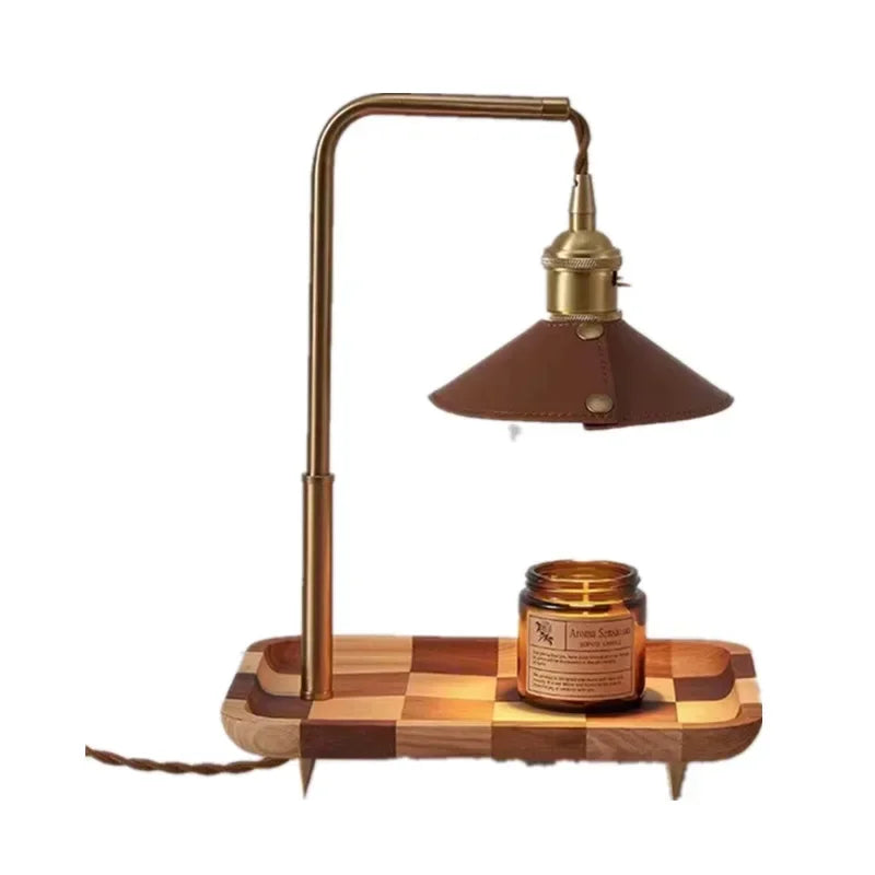 Aromatherapy Melting Wax Lamp Ins Fragrance Expanding Gift Table Lamp Smokeless Temperature Regulating American Retro Night Lamp