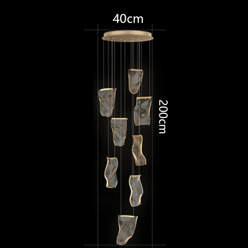 Nordic home decor dining room Pendant lamp lights indoor lighting stair lamp hanging light chandelier lamps for living room