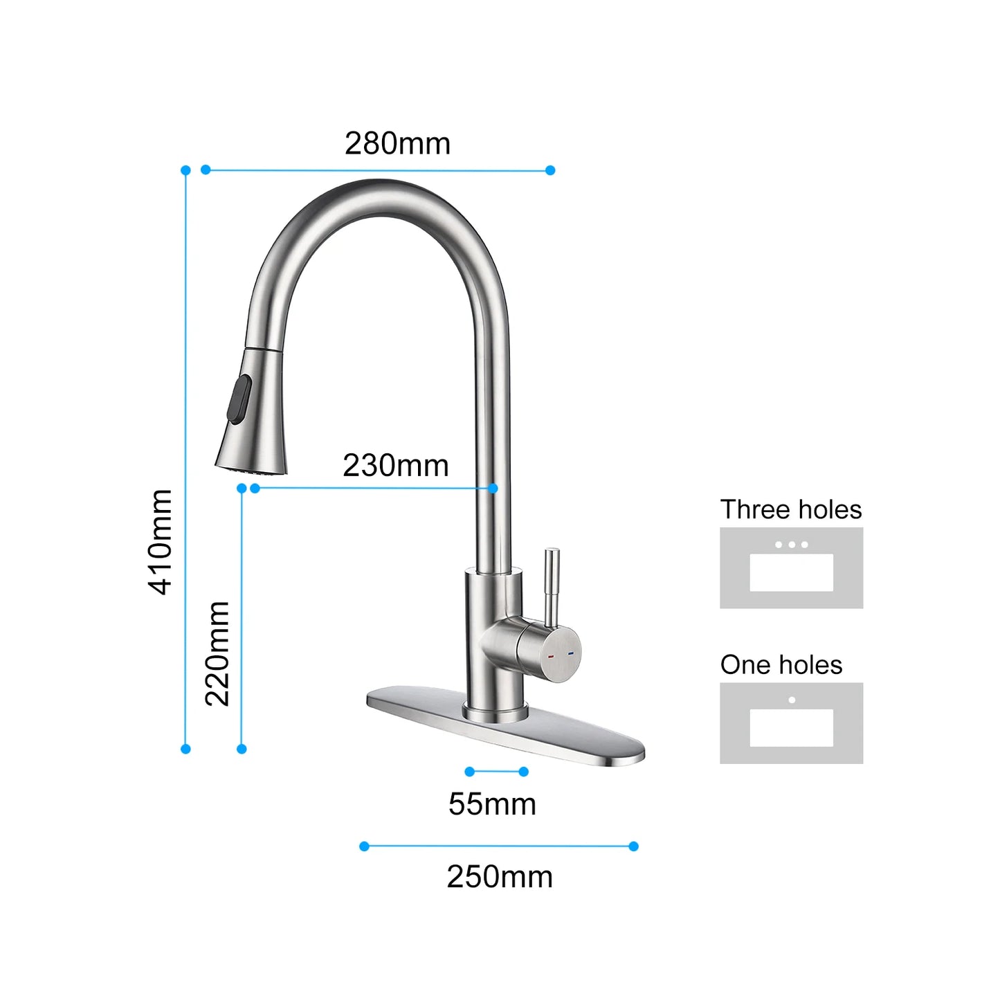 Kitchen Faucet with Pull Out Spraye Kitchen Grifos De Cocina Torneiras De Cozinha Faucet Kitchen