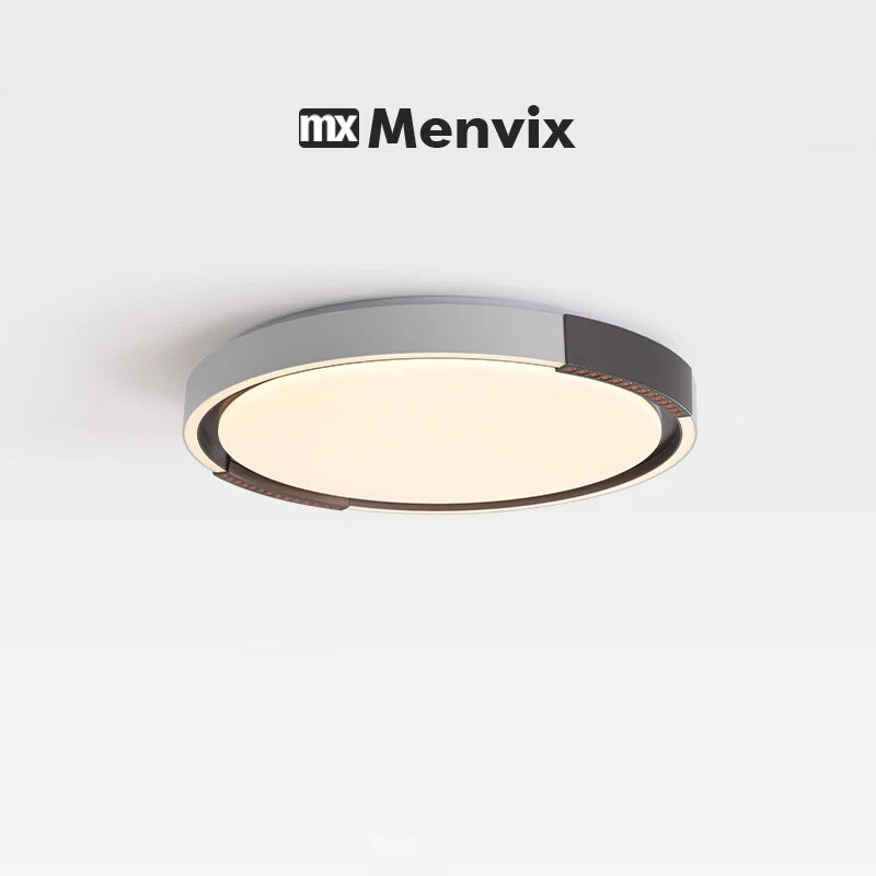 Modern LED Ceiling Lamp Bedroom Study Fixture Round White Home Art Design Indoor Decoration Living Room Lights Lustre Lighting