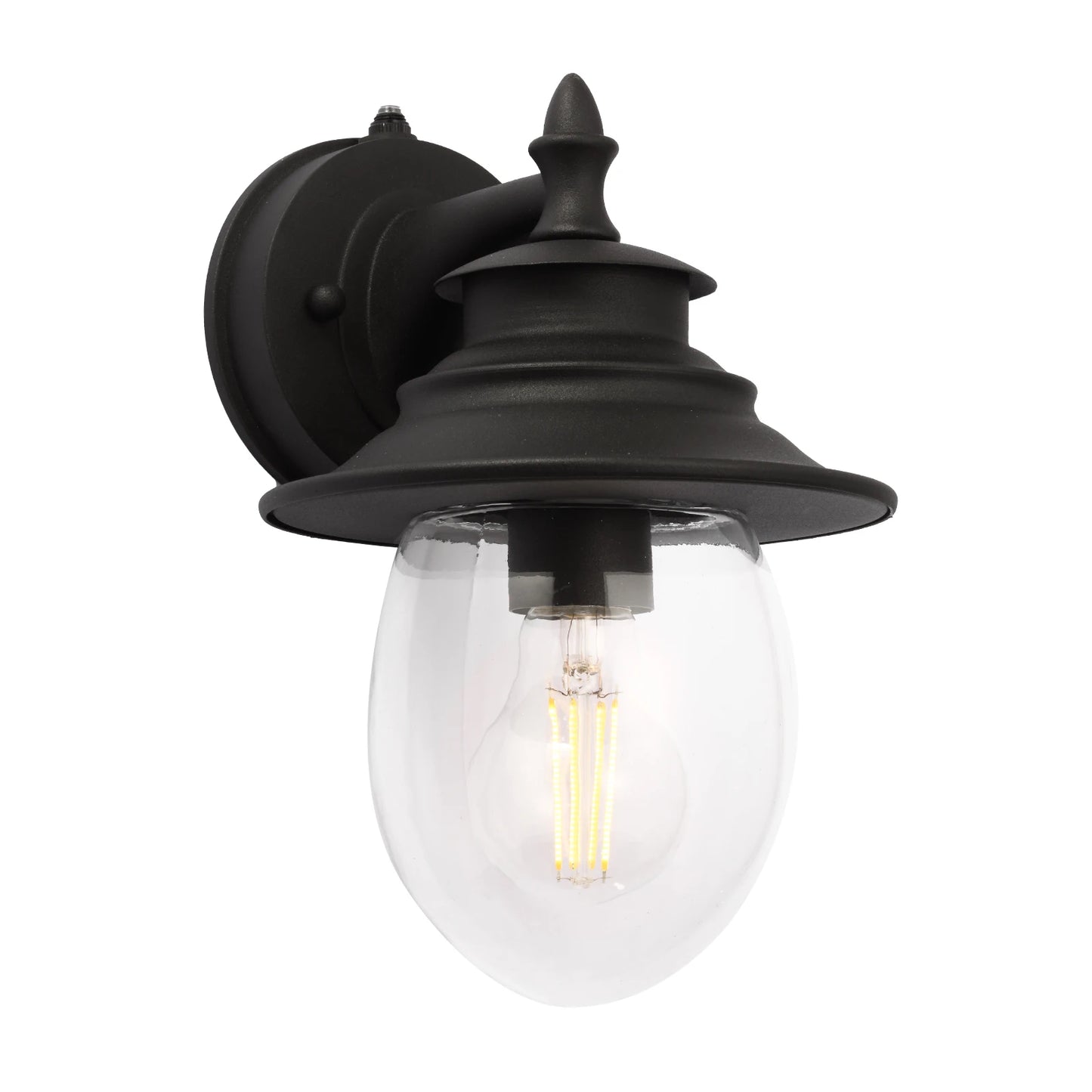 1 Pack Outdoor Wall Light Sconce Dusk to Dawn Exterior Light Fixtures Porch Lamp