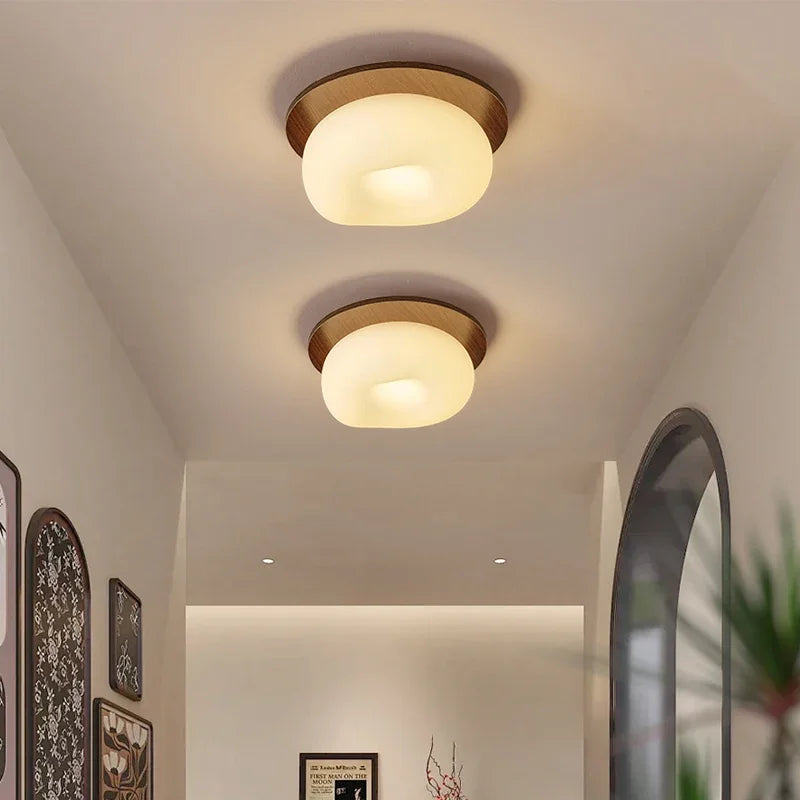 AOSONG Nordic Modern Aisle Ceiling Lamp LED Fashion Simplicity Art Bedroom Cloakroom Children's room Corridor Balcony Light