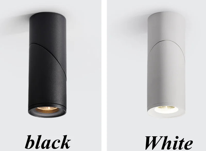 Led Downlights Surface Mounted Rotating Ceiling Spot Lights AC110V 220V  Led Lamp Indoor Room Lighting Bedroom Living Room