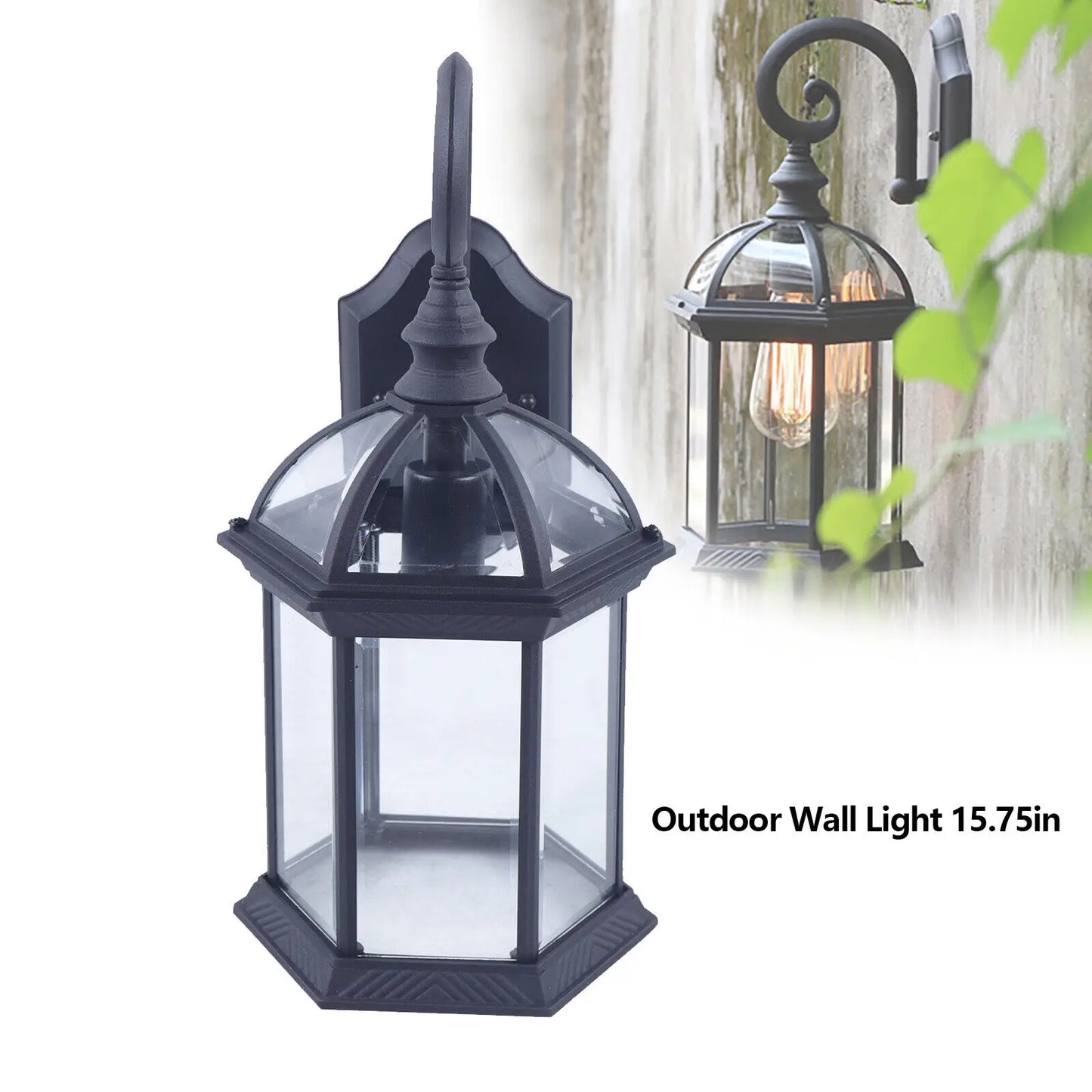 Outdoor Porch Lights Wall Light Fixtures Exterior Wall Lantern Waterproof Sconce