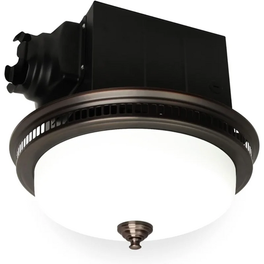 Akicon Exhaust Fan, Ultra Quiet 110CFM 1.5 Sones Ventilation Exhaust Bathroom Fan with Light and Nightlight, 3 Years Warranty