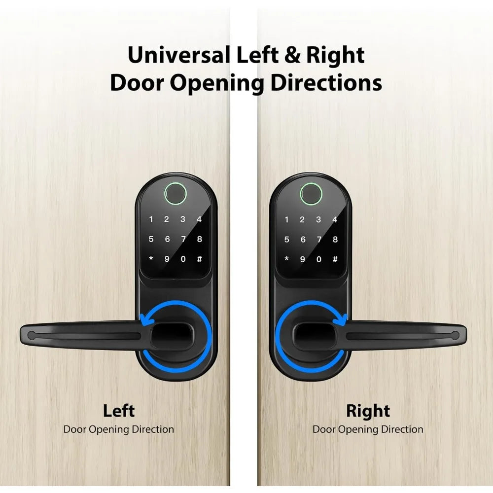 Fingerprint Door Lock TTLock Smart Lock Biometric Door Lock with Fingerprint,Free App,Share Ekey and IC Card Keyless Entry with