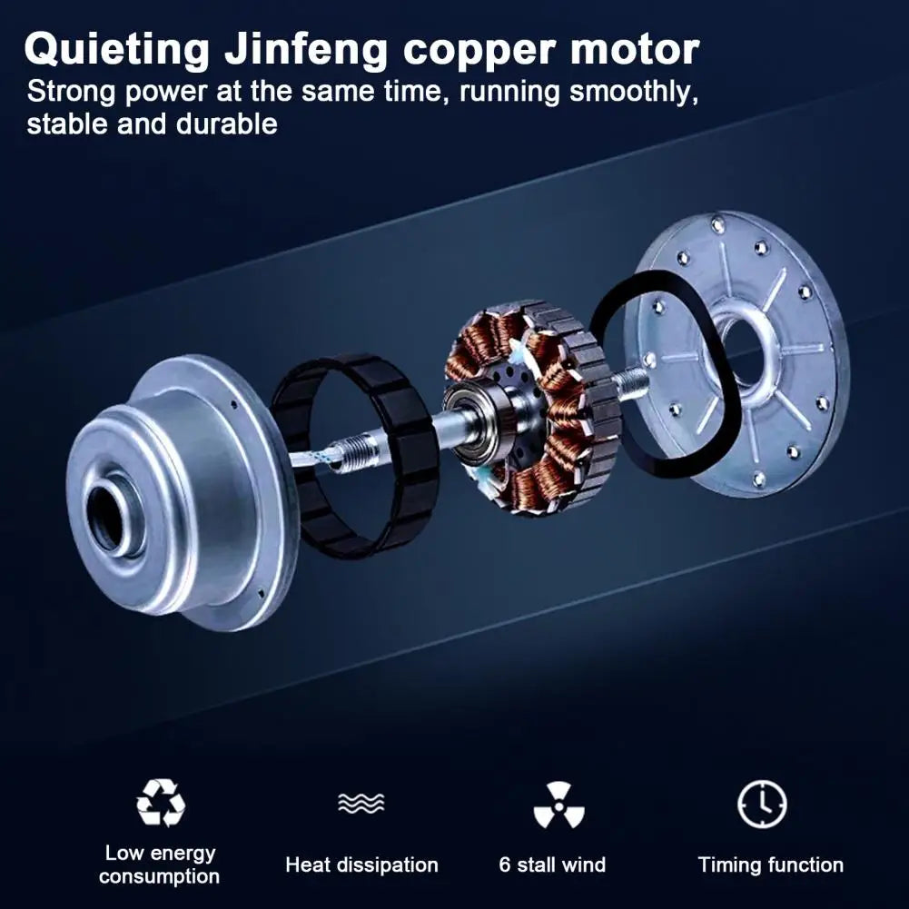 2 In 1 Ceiling Fan Lamp 6 Gears Wind Speed 5 Blades LED Ceiling Light Modern Low Energy Consumption Ceiling Fan Home Improvement