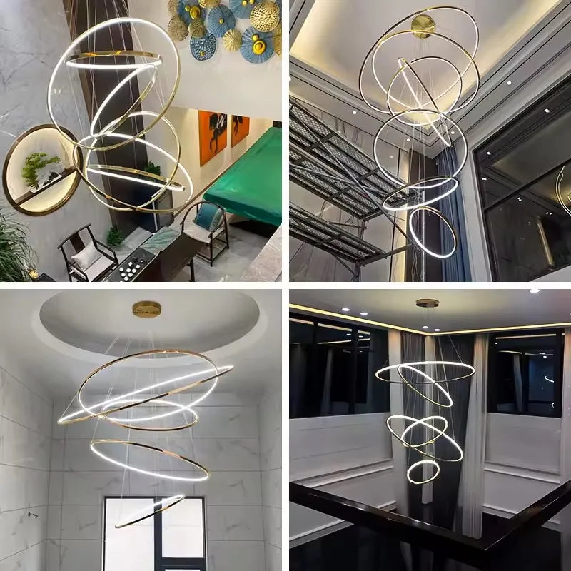 Nordic Home Decor LED Pendant Lamp Dining Room Lights Indoor Lighting Ceiling Lamp Hanging Light Chandelier Lamps Living Room