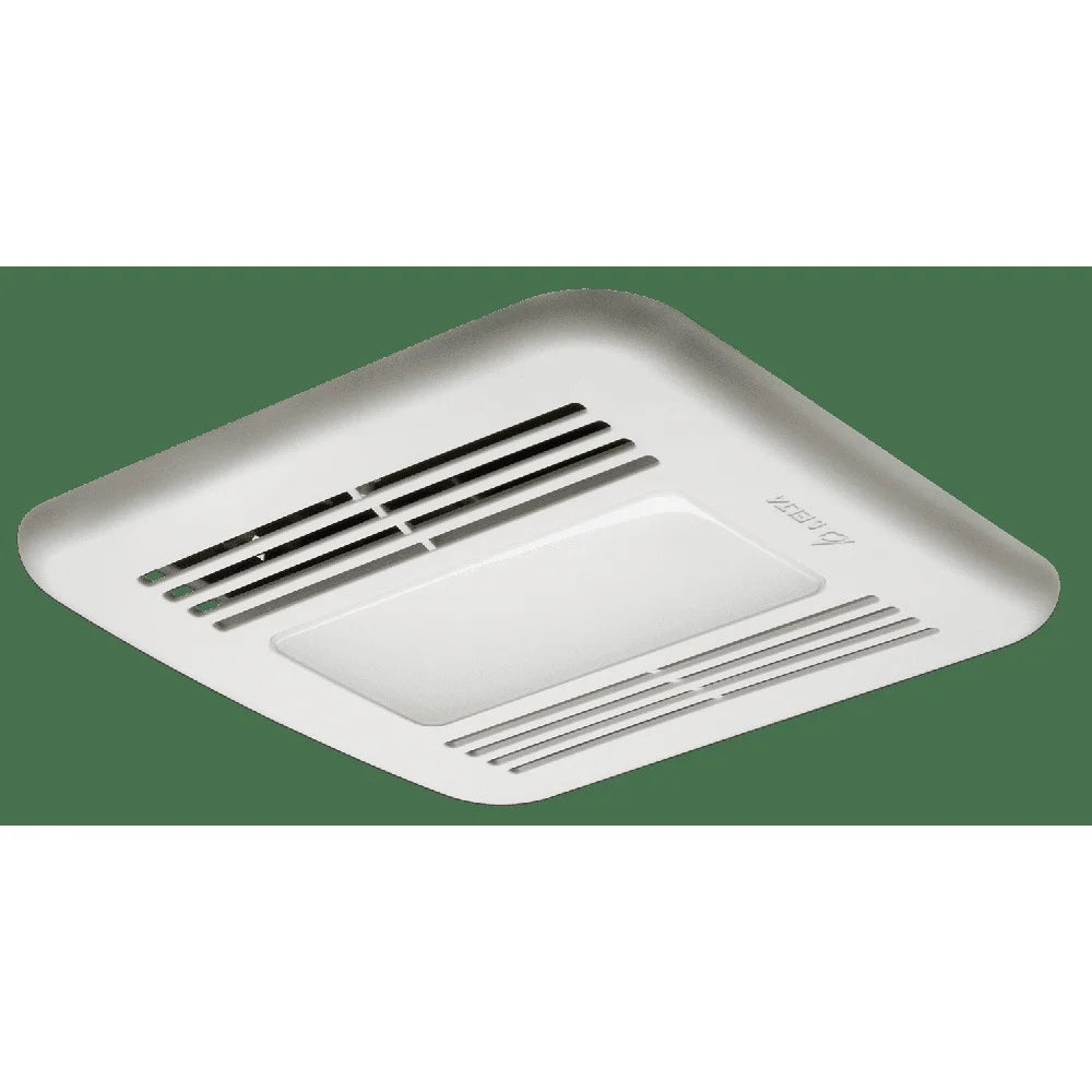 Energy Star Rated 50 CFM Bathroom Fan with LED Light Quiet Operation Easy Installation Green Construction 850 Lumens 3000K