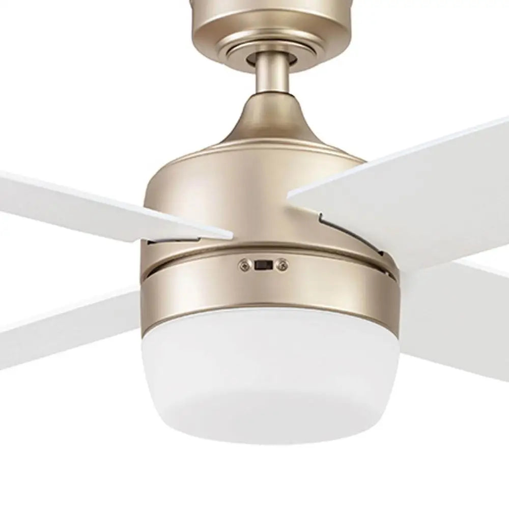 44 Inch Ceiling Fan with Light Remote Control Dimmable Integrated LED Reversible Blades Reverse Airflow Indoor Modern Home Use