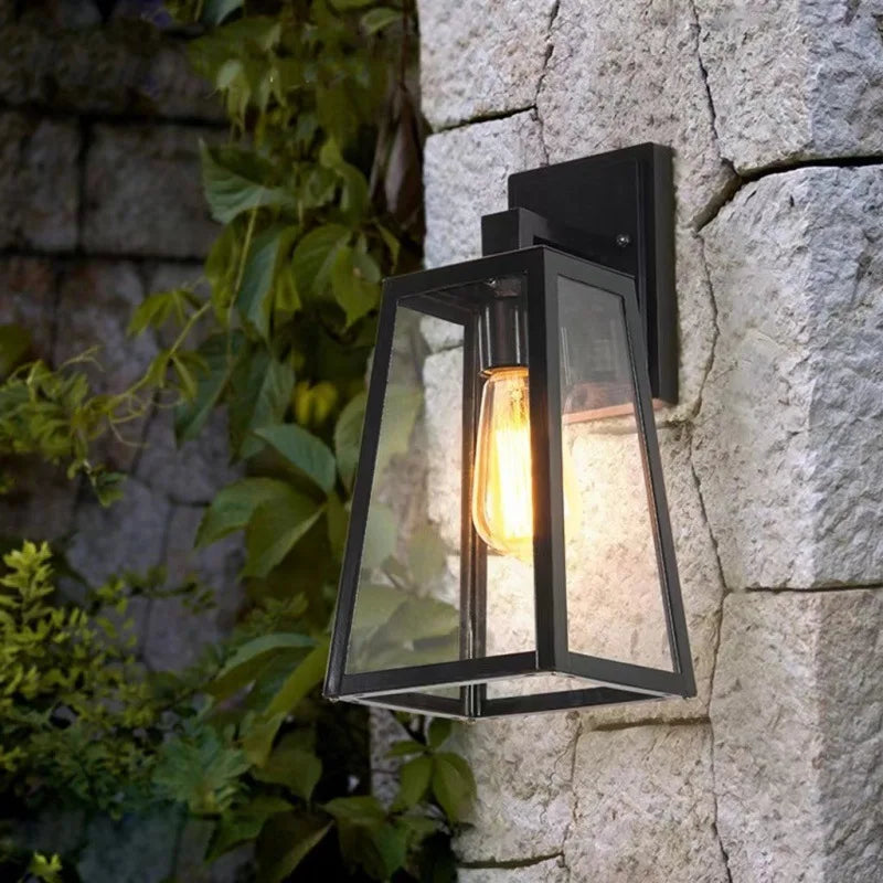 Craft Style American Retro Wall Lamp Outdoor Waterproof Villa Courtyard Lamp Gate Corridor Balcony Terrace Exterior Wall Lamp