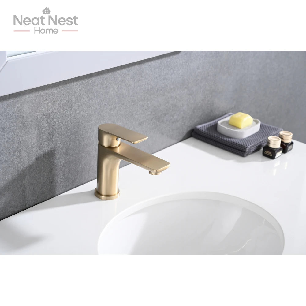 Single lever Handle Lavatory Basin Sink Faucet,Faucet High-temperature limit setting,a clean and modern touch tap for bathroom