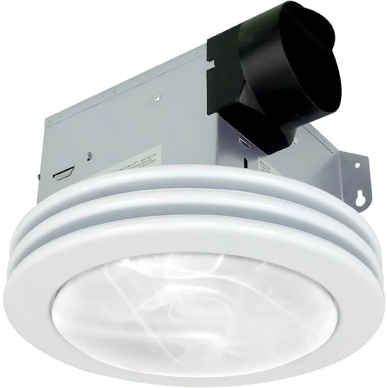Akicon Exhaust Fan with Light, Ultra Quiet 80 CFM 2.0 Sones Ventilation Exhaust Bathroom Fan with Light, 3000K/4000K/5000K
