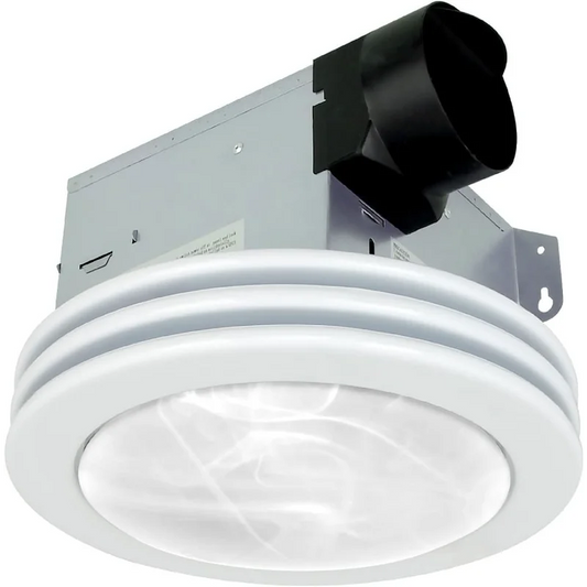 Akicon Exhaust Fan with Light, Ultra Quiet 80 CFM 2.0 Sones Ventilation Exhaust Bathroom Fan with Light, 3000K/4000K/5000K