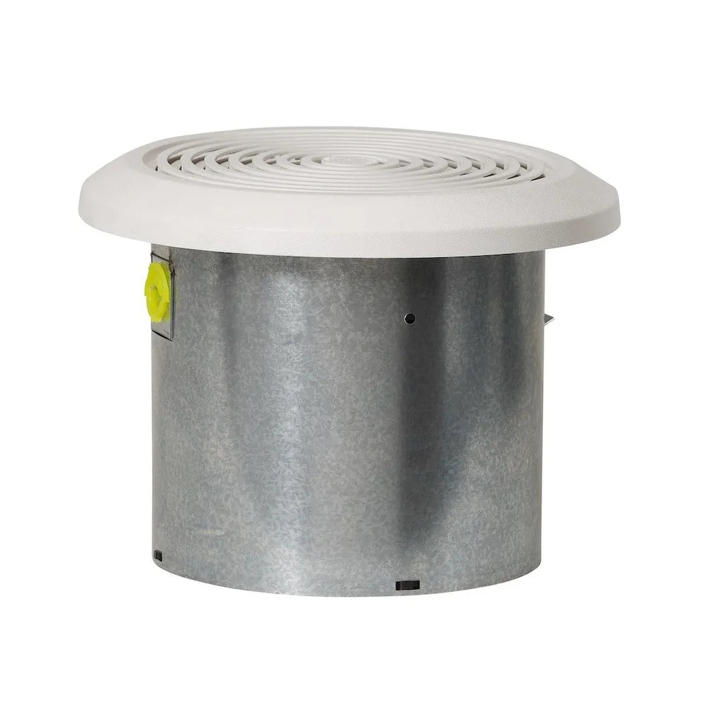 7 Inch Exhaust Ventilation Fan 115 CFM 35Db Ceiling Bathroom Ducted Airflow Power Unit Compact Design