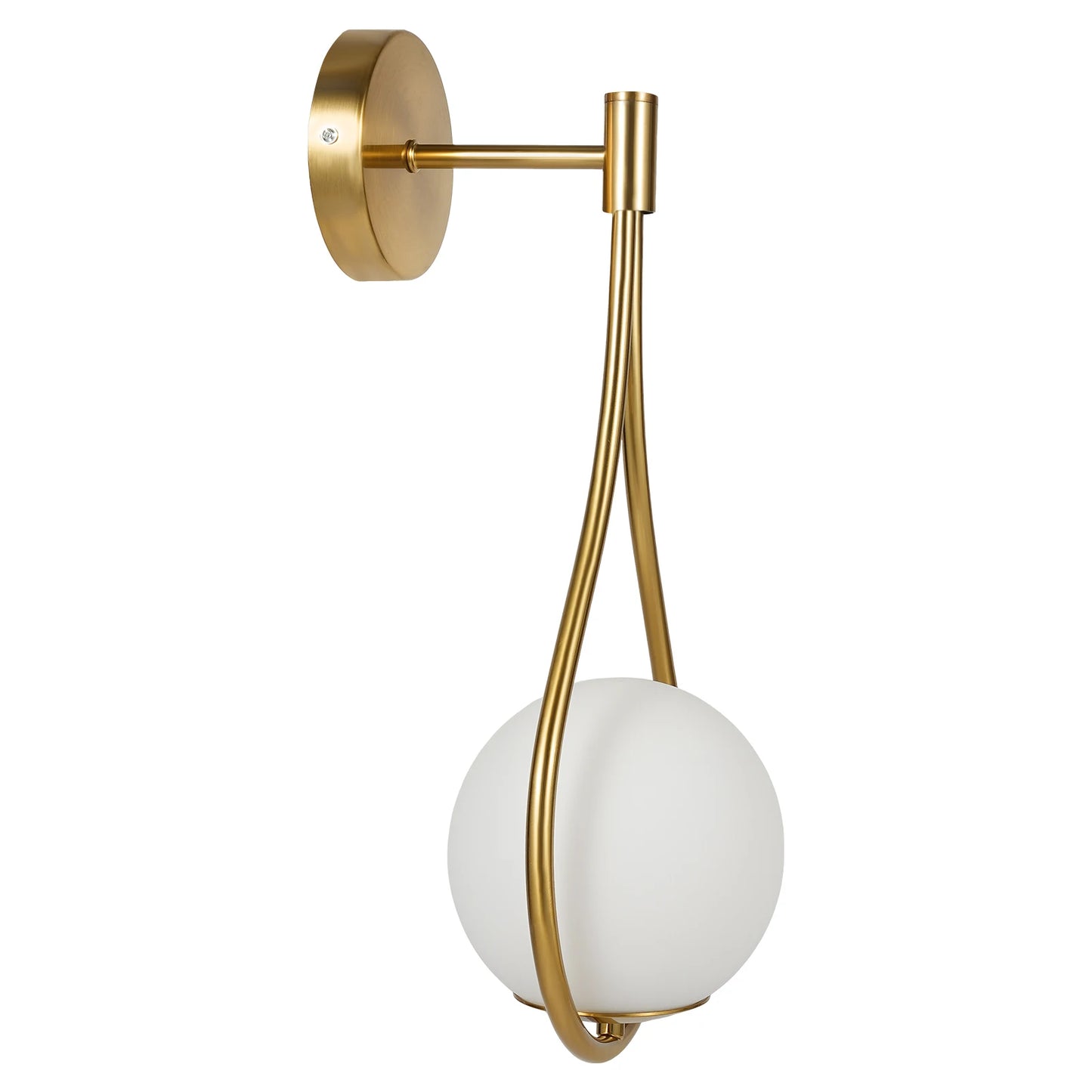 Modern Glass Ball Wall Lamp Wall Sconce Light Fixtures Fit Bathroom Bedroom Gold Outstanding Lighting Effect Meet Your Needs