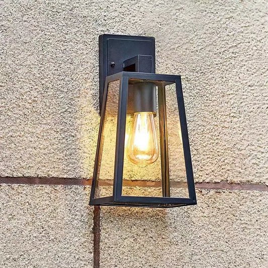 Craft Style American Retro Wall Lamp Outdoor Waterproof Villa Courtyard Lamp Gate Corridor Balcony Terrace Exterior Wall Lamp